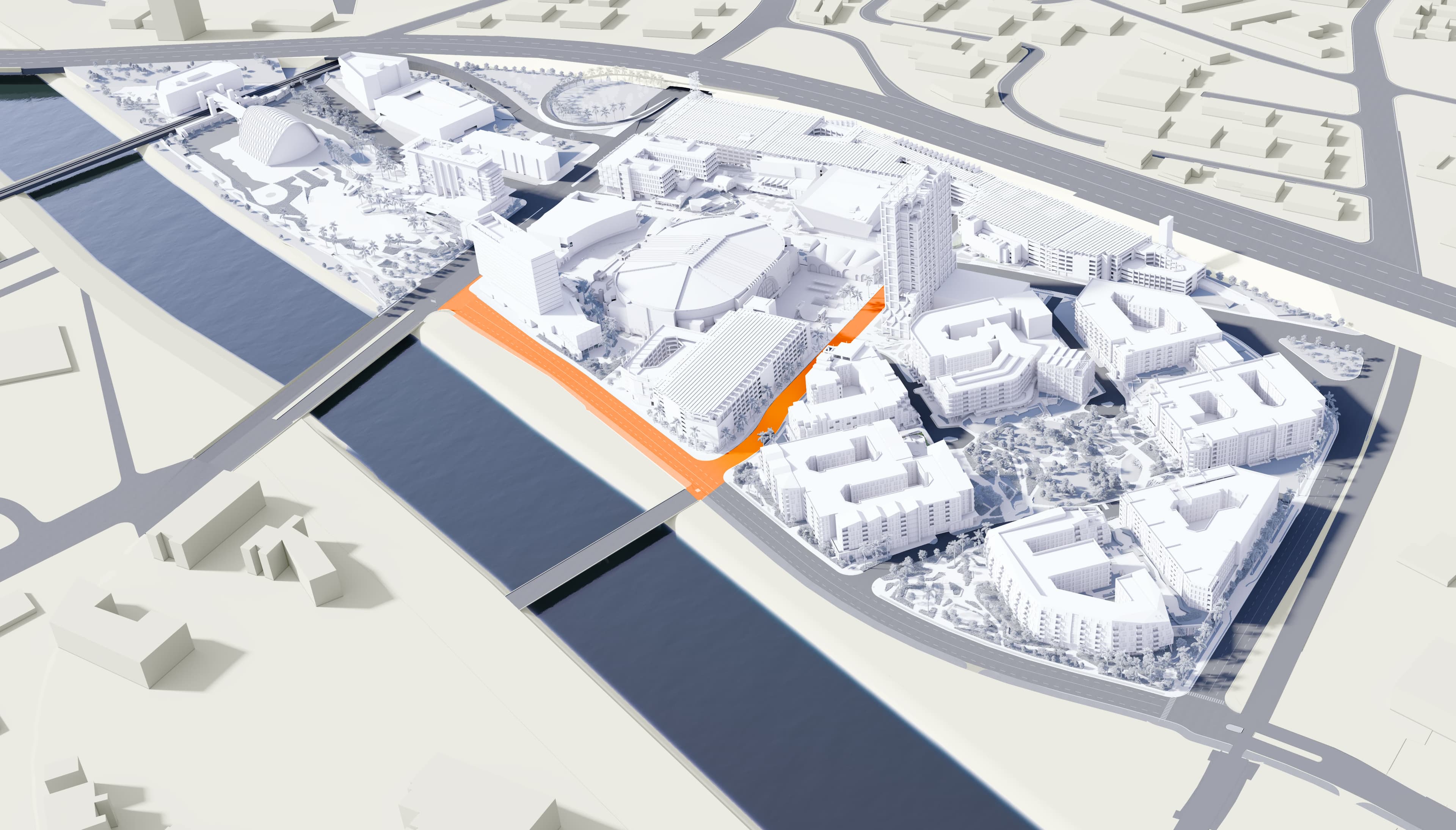 River Road and Stanley Cup Way