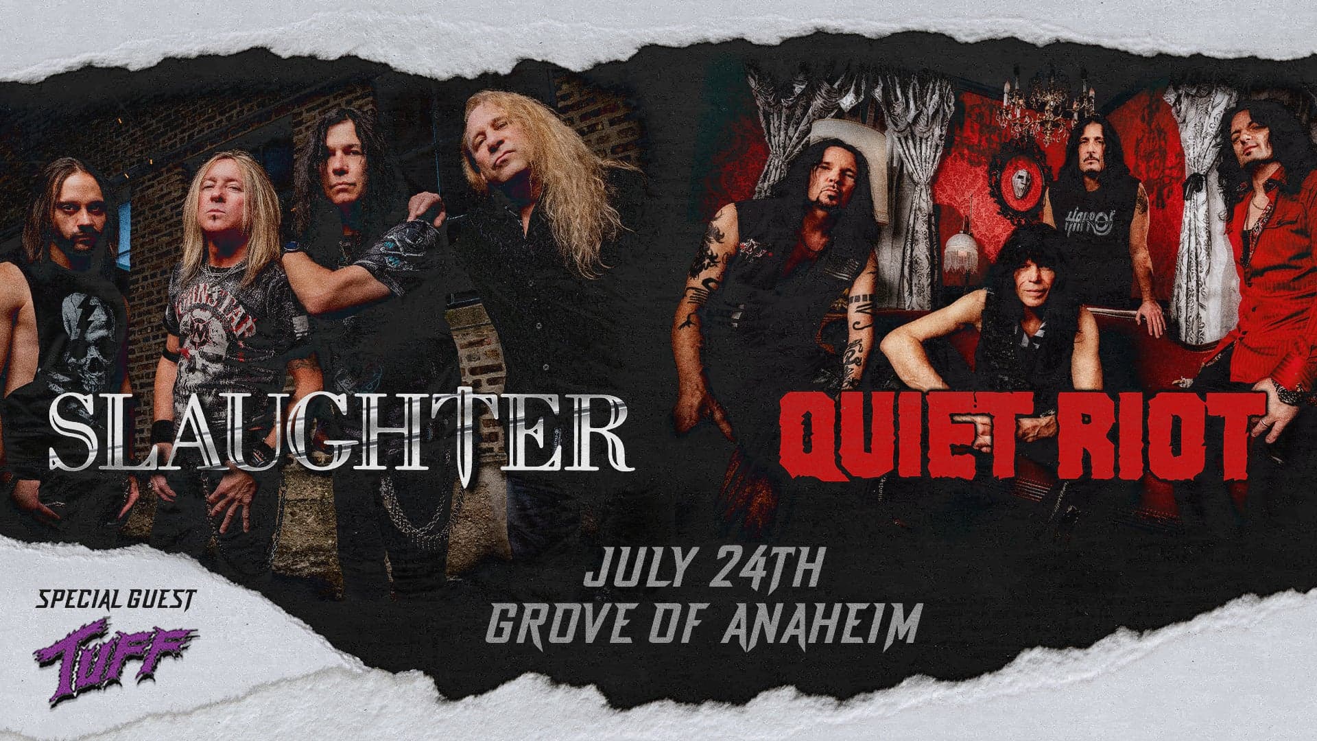Hero image for Slaughter and Quiet Riot with Special Guest Tuff