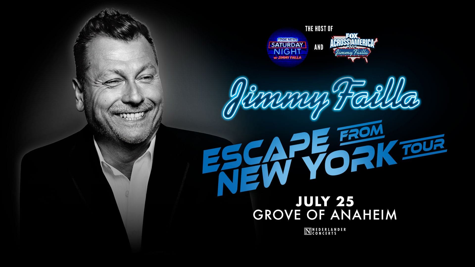 Hero image for Jimmy Failla: Escape From New York Tour