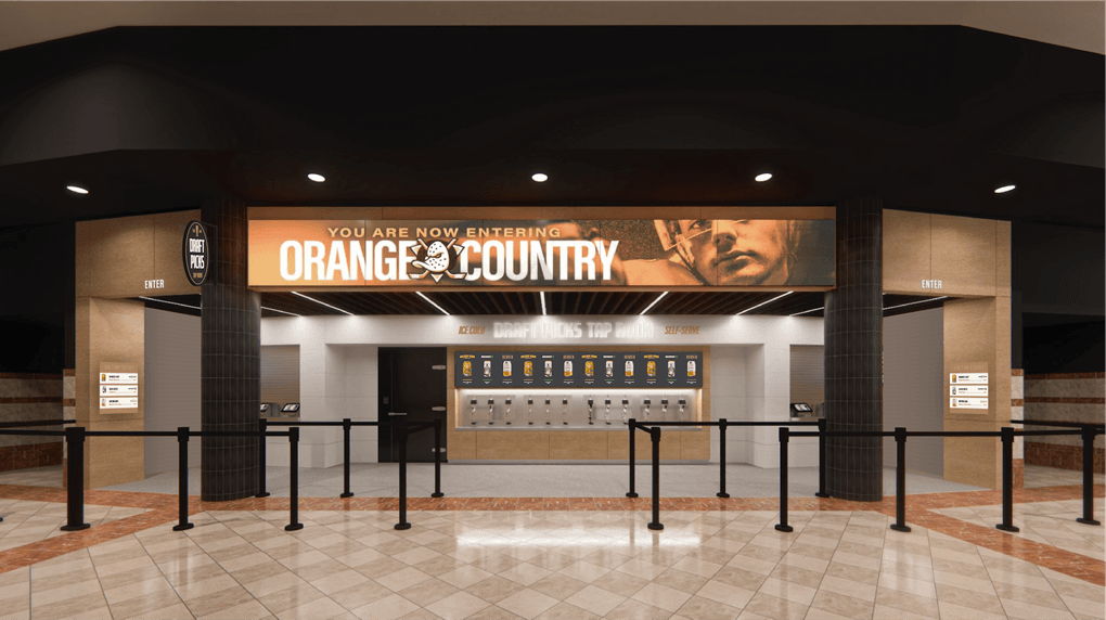 Honda Center Terrace Level Tap Room